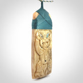 This is a wonderful, large Toki with Tiki from Bone
